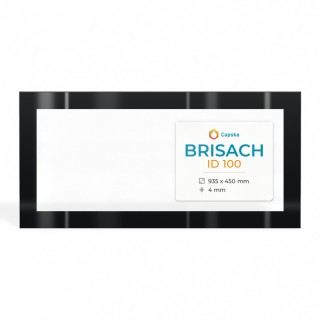 Vitre Brisach ID 100 - Verre Rectangle Sérigraphié pour insert