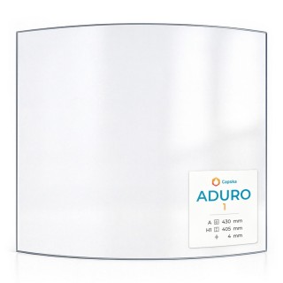 Vetro Aduro 1 - Vetro Curvo per stufa a legna