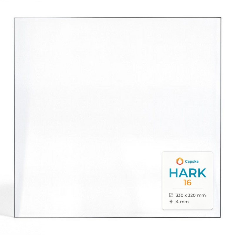 Hark 16 Glass - Rectangular Panel for Wood Burning Stove
