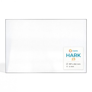 Hark 23 Glas - Rechteck Kaminglas für Kaminofen