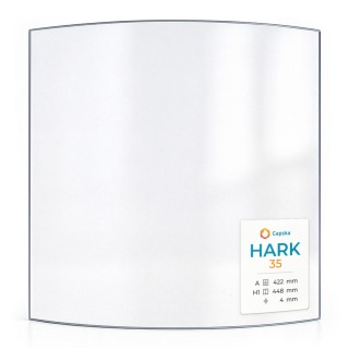 Vitre Hark 35 - Verre Courbe pour poêle à bois
