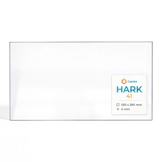 Vitre Hark 41 - Verre Rectangle pour poêle à bois