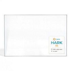 Hark 55 Glas - Rechteck Kaminglas für Kaminofen