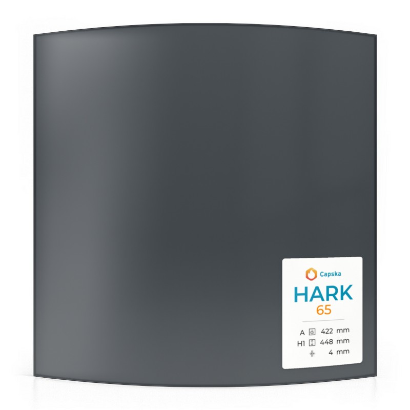 Hark 65 Glas - Kaminglas für Kaminofen