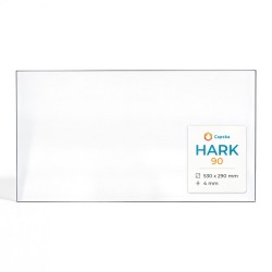 Hark 90 Glass - Rectangular glass panel for wood burning stove
