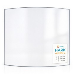 Vitre Hark ALERO 2 - Verre Courbe pour poêle à bois