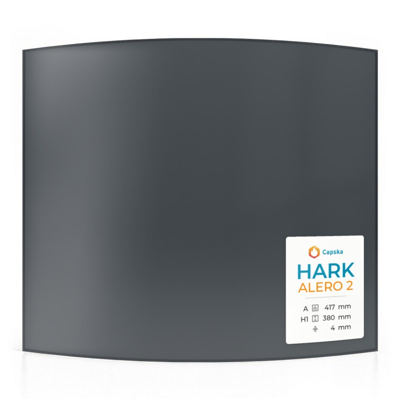Vetro Hark ALERO 2 - Vetro Curvo per stufa a legna