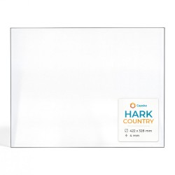 Hark COUNTRY Glass - Rectangular glass panel for wood burning stove