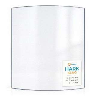 Vitre Hark KENO - Verre Courbe pour poêle à bois