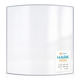 HARK MERO Glass Panel for Wood Burning Stove - Curved Design