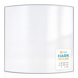 Vetro Hark SKYLINE - Vetro Curvo per stufa a legna