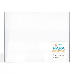 Hark WINSTON Glass - Rectangular glass panel for wood burning stove