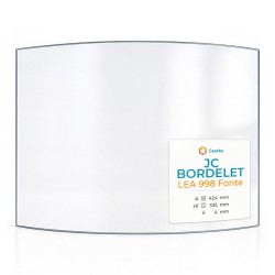 Vitre Jc Bordelet LEA 998 FONTE - Verre Courbe pour insert
