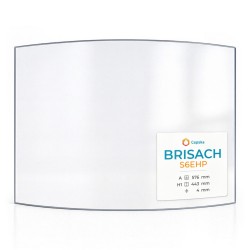 Vitre Brisach S6EHP - Verre Courbe pour insert