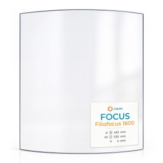 Focus FILIOFOCUS 1600 Glass - Curved Panel for Wood Burning Stove