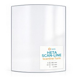Vetro Heta Scan-Line TURIN (C306) - Vetro Curvo per stufa a legna
