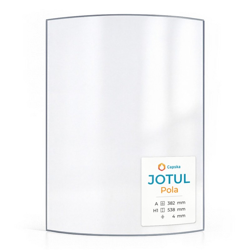 Vetro Jotul POLA - Vetro Curvo per stufa a legna
