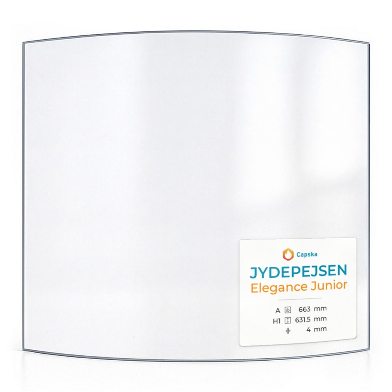 Jydepejsen Elegance Junior Glass Panel - Curved Design