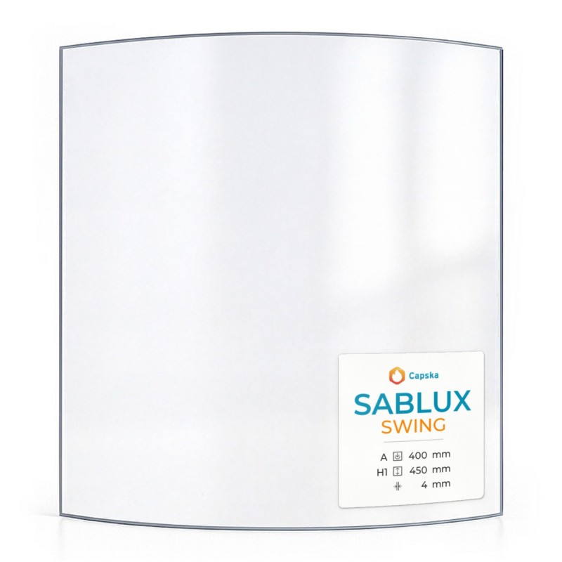 Sablux SWING Glas - Kaminglas für Kaminofen