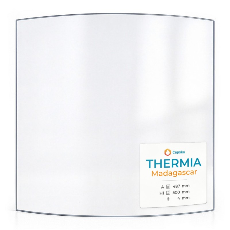 Thermia MADAGASCAR Glas - Kaminglas für Kaminofen