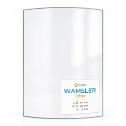 Wamsler JENA Glass - Curved glass panel for wood burning stove