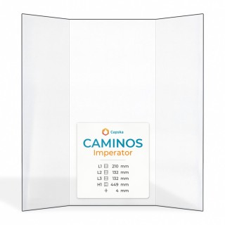 Vitre Caminos IMPERATOR - Verre Prismatique pour poêle à bois