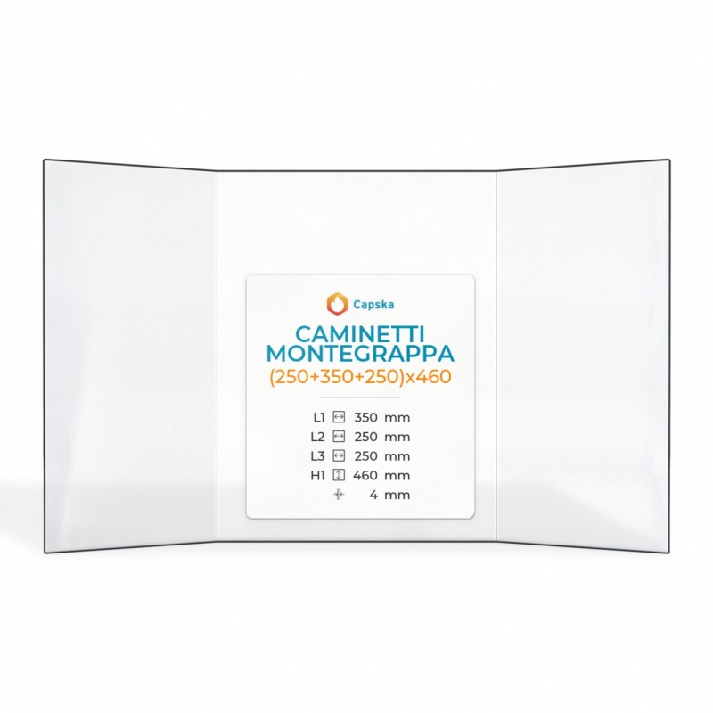 Vitre Caminetti Montegrappa - Verre Prismatique pour insert