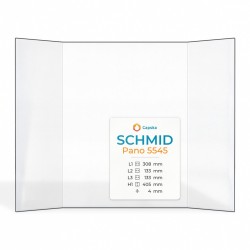 Vetro Schmid PANO 5545 - Vetro Prismatico per inserto per caminetto