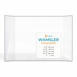Vitre Wamsler PANORAMIC - Verre Prismatique pour poêle à bois