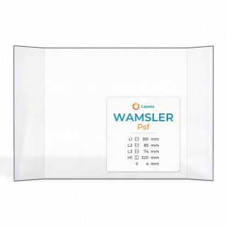 Wamsler PSF Glas - Prismatisch Kaminglas für Kaminofen