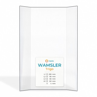 Vitre Wamsler TRIGO - Verre Prismatique pour poêle à bois