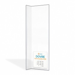 Vitre Dovre ASTRONAUTES 3CB - Verre Pliée pour poêle à bois