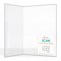 Vetro Scan 19 (1991/1993) - Vetro Piegato per stufa a legna