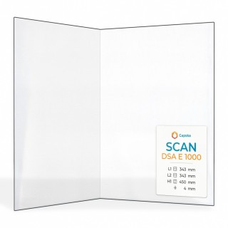 SCAN DSA E 1000 Glass - Fireplace Insert Panel