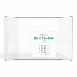 Vitre Bk Ofenbau 45329 - Verre Prismatique pour poêle à bois