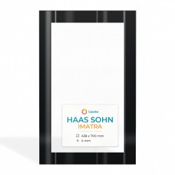 Vitre Haas Sohn IMATRA - Verre Rectangle Sérigraphié pour poêle à bois
