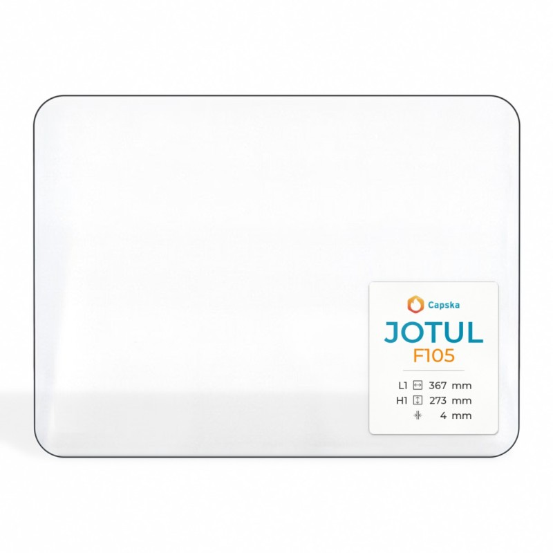 Jotul F105 Glass - High-Quality Fireplace Insert Panel