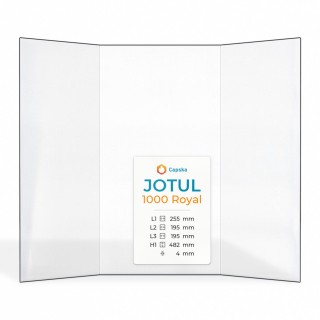 Vitre Jotul 1000 ROYAL - Verre Prismatique pour insert