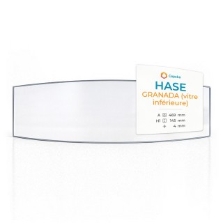 Hase GRANADA - Kaminglas für Kaminofen