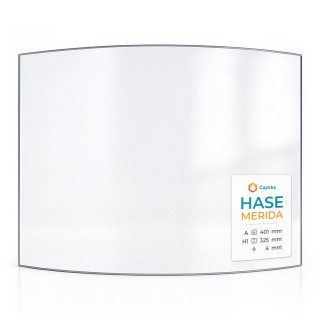 Hase MERIDA Glas - Kaminglas für Kaminofen
