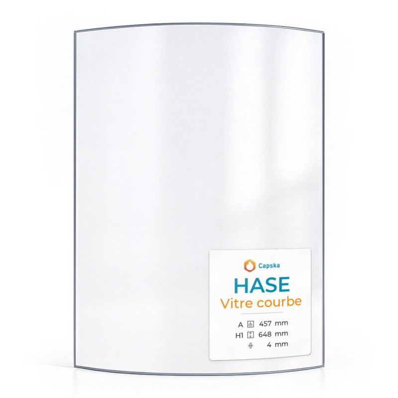 Hase KAIRO Glass Panel for Wood Burning Stove