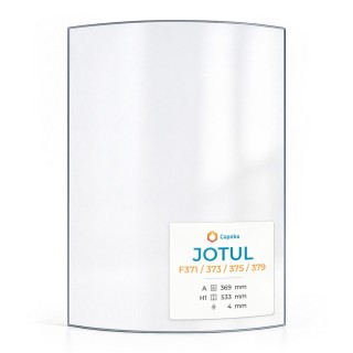 Jotul F371/373/375/379 Curved Glass Panel - Wood Burning Stove