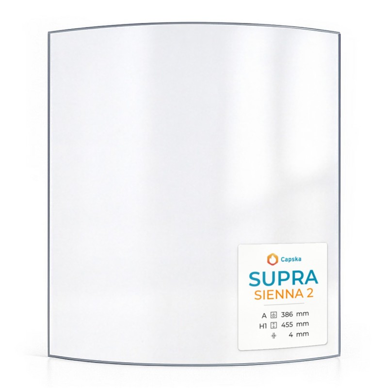 Supra SIENNA 2 Glass Panel for Wood Burning Stove