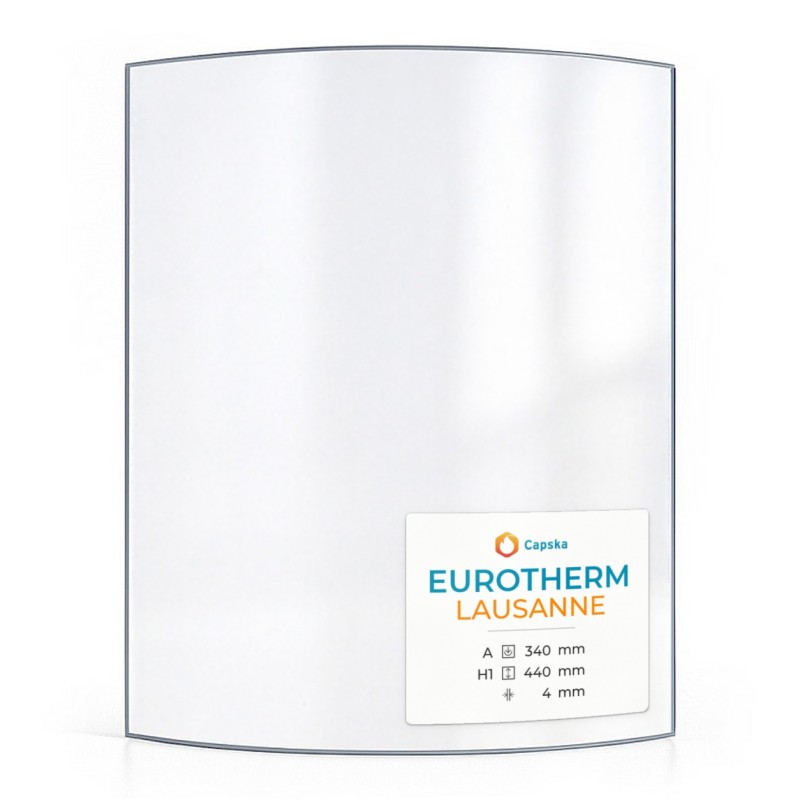 Vetro Eurotherm LAUSANNE - Vetro Curvo per stufa a legna