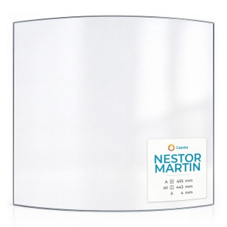 Nestor Martin B100 Curved Glass Panel for Wood Burning Stove