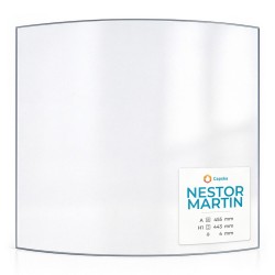 Vetro Nestor Martin B100 - Vetro Curvo per stufa a legna