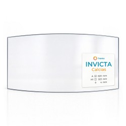 Invicta CALCIAS Glass - Curved glass panel for wood burning stove