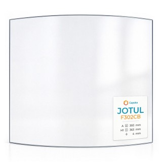 Vitre Jotul F302CB - Verre Courbe pour poêle à bois