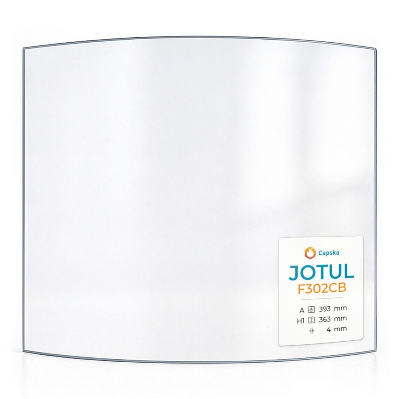 Vetro Jotul F302CB - Vetro Curvo per stufa a legna