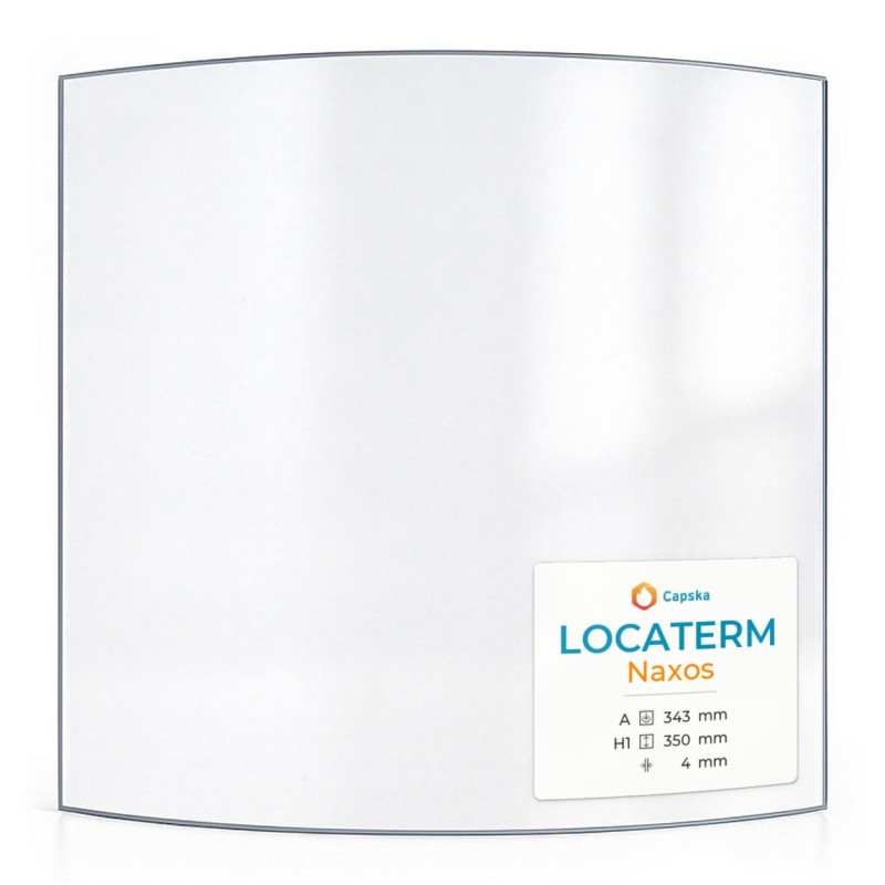 Locaterm NAXOS Glas - Kaminglas für Kaminofen